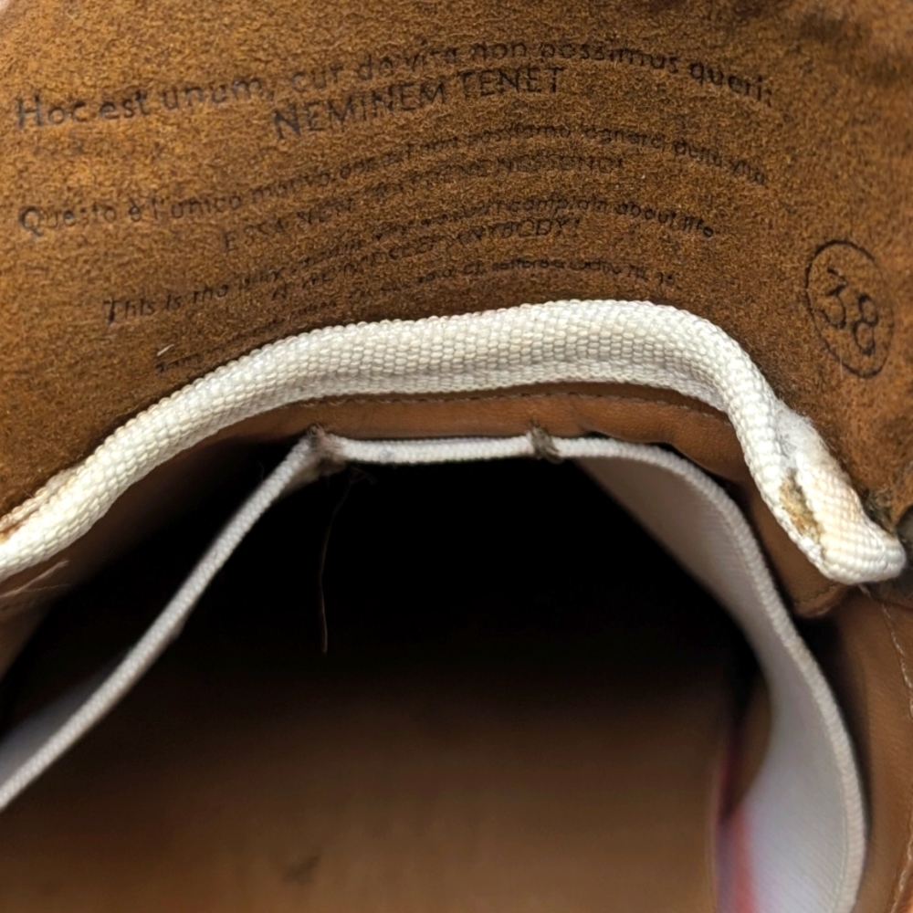 Esse Ut Esse Python Leather Sneakers (Eu 38) - image 2